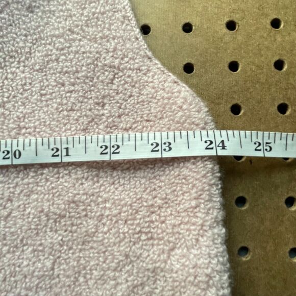 NWT Johnstons of Elgin Cardigan Womens Medium Pink Pure Cashmere Scotland $825 - Picture 12 of 13